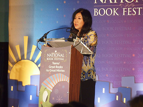 Cynthia Kadohata at the National Book Festival